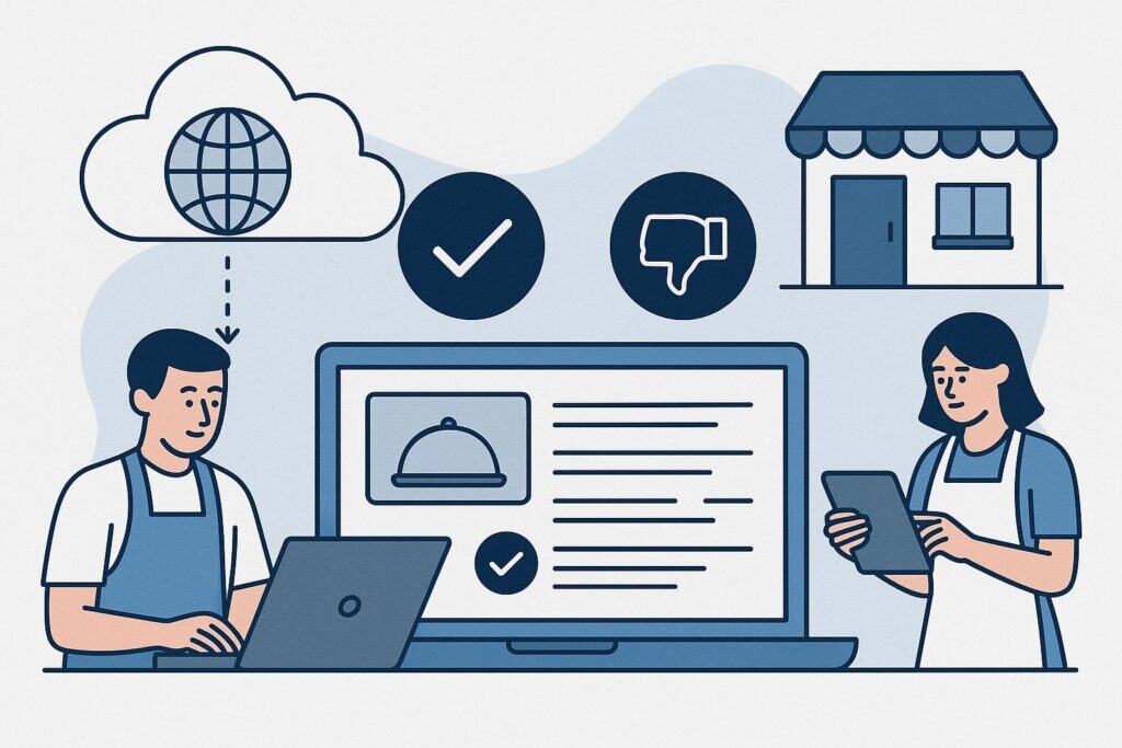 Cloud vs. On-Premise Food Service Software: Pros and Cons