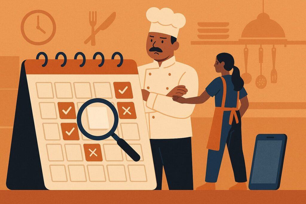 The Scheduling Challenge in Food Service