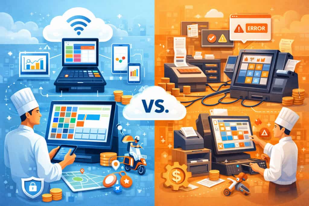 Cloud POS vs. Traditional Systems: Why Your Food Service Business Needs to Upgrade