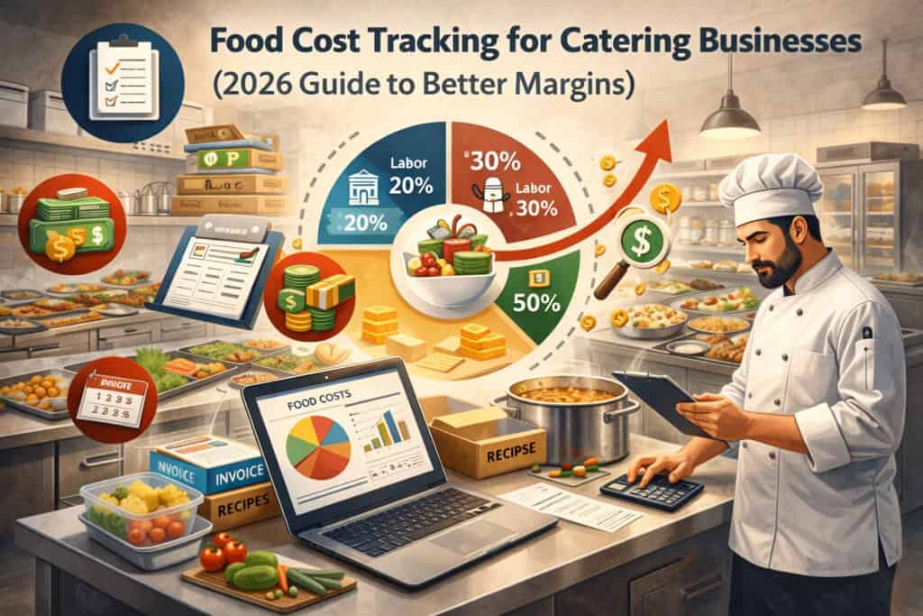 Food Cost Tracking for Catering Businesses (2026 Guide to Better Margins)