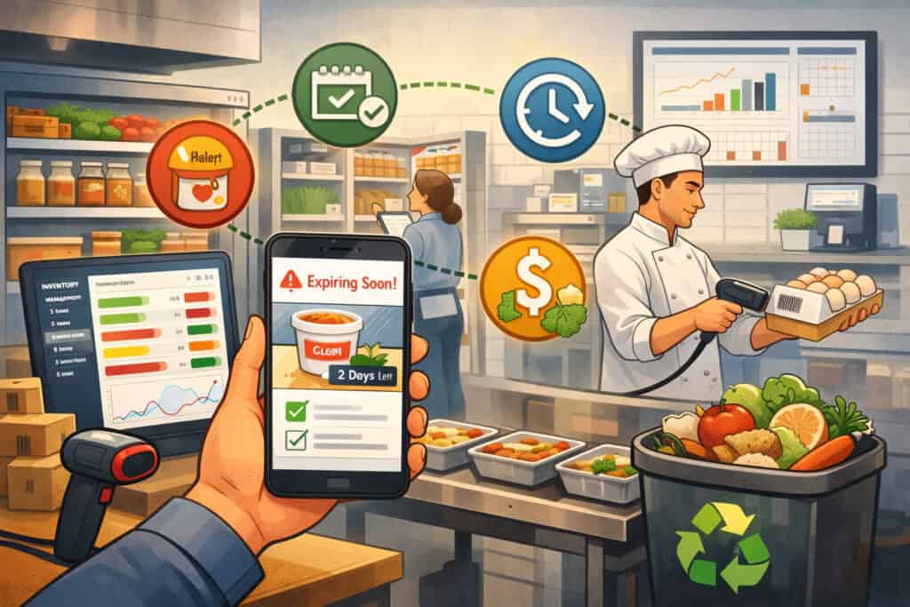Food waste reduction through inventory software: the mechanisms that actually work