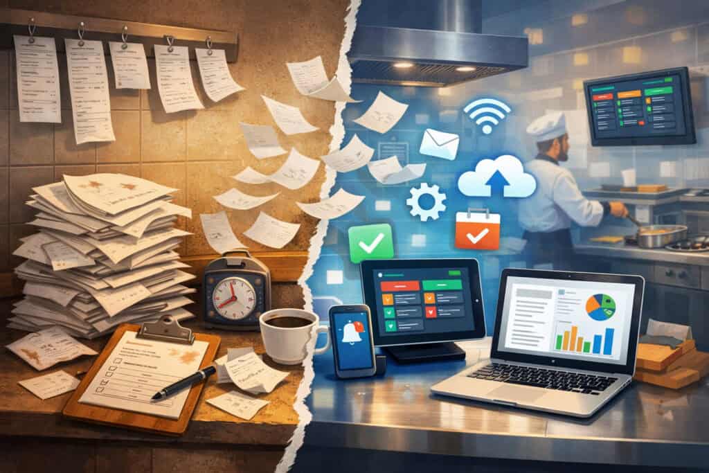 Why Kitchens Move Away from Paper Logs