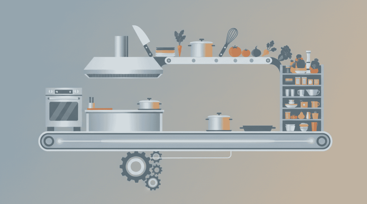 JIT Inventory Management for a Kitchen That Can't Run Out